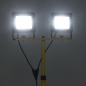 Preview: LED-Fluter mit Stativ 2x50 W Kaltweiß