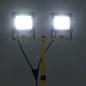 Preview: LED-Fluter mit Stativ 2x50 W Kaltweiß