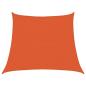 Preview: Sonnensegel 160 g/m² Trapezform Orange 3/4x3 m HDPE