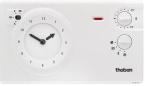 Preview: ARDEBO.de Theben RAMSES 725 Analog-Uhrenthermostat, Wechsler, IP 20, weiß (7250030)