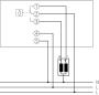 Preview: Theben RAMSES 725 Analog-Uhrenthermostat, Wechsler, IP 20, weiß (7250030)