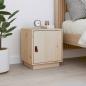 Preview: ARDEBO.de - Nachttisch 40x34x45 cm Massivholz Kiefer