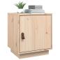 Preview: Nachttisch 40x34x45 cm Massivholz Kiefer