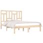 Preview: Massivholzbett ohne Matratze 160x200 cm Kiefernholz