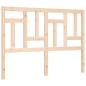Preview: Massivholzbett mit Kopfteil 140x190 cm