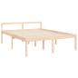 Preview: Seniorenbett mit Kopfteil 140x190 cm Massivholz