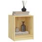 Preview: Nachttisch 35,5x33,5x41,5 cm Massivholz Kiefer