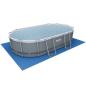 Preview: Massivholzbett mit Kopfteil 200x200 cm