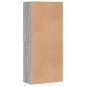 Preview: Schuhschrank Grau Sonoma 80x39x178 cm Holzwerkstoff