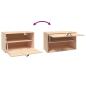 Preview: Wandschrank 60x30x35 cm Massivholz Kiefer