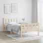 Preview: ARDEBO.de - Massivholzbett 90x190 cm