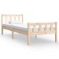 Preview: Massivholzbett 90x190 cm