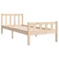 Preview: Massivholzbett 90x190 cm