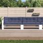 Preview: ARDEBO.de - Palettenkissen 5 Stk. Marineblau Stoff