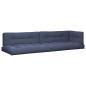 Preview: Palettenkissen 5 Stk. Marineblau Stoff