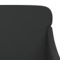 Preview: Sessel Schwarz 63x76x80 cm Kunstleder