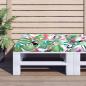 Preview: ARDEBO.de - Palettenkissen Mehrfarbig 70x70x12 cm Stoff