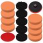 Preview: ARDEBO.de - 14-tlg. Polierschwamm-Set 150 mm