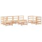 Preview: 8-tlg. Garten-Lounge-Set Massivholz Kiefer