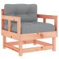 Preview: 7-tlg. Garten-Lounge-Set mit Kissen Massivholz Douglasie