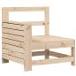 Preview: 11-tlg. Garten-Sofagarnitur Massivholz Kiefer