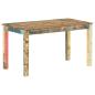 Preview: ARDEBO.de - Esstisch Altholz Massiv 140x70x76 cm