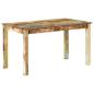 Preview: Esstisch Altholz Massiv 140x70x76 cm
