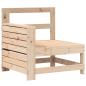 Preview: 10-tlg. Garten-Sofagarnitur Massivholz Kiefer