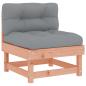 Preview: 7-tlg. Garten-Lounge-Set mit Kissen Massivholz Douglasie