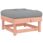 Preview: 10-tlg. Garten-Lounge-Set mit Kissen Massivholz Douglasie