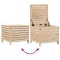 Preview: 7-tlg. Garten-Sofagarnitur Massivholz Kiefer