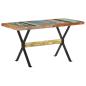 Preview: ARDEBO.de - Esstisch 140x70x76 cm Altholz Massiv