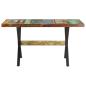 Preview: Esstisch 140x70x76 cm Altholz Massiv