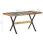 Preview: Esstisch 140x70x76 cm Altholz Massiv