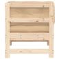 Preview: Ecksofa mit Kissen Massivholz Kiefer