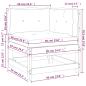 Preview: Ecksofa mit Kissen Massivholz Kiefer