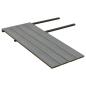 Preview: WPC Terrassendielen mit Zubehör Braun und Grau 10 m² 4 m