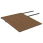 Preview: WPC Terrassendielen mit Zubehör Braun und Grau 20 m² 4 m