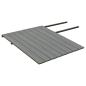 Preview: WPC Terrassendielen mit Zubehör Braun und Grau 20 m² 4 m