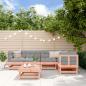 Preview: ARDEBO.de - 6-tlg. Garten-Lounge-Set mit Kissen Massivholz Douglasie