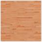 Preview: Tischplatte 90x90x4 cm Quadratisch Massivholz Buche