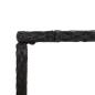 Preview: 7-tlg. Gartenbar-Set mit Kissen Schwarz Poly Rattan