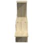Preview: Wandregal Sonoma-Eiche 104x15x49 cm Holzwerkstoff