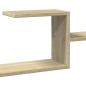 Preview: Wandregal Sonoma-Eiche 104x15x49 cm Holzwerkstoff