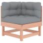 Preview: 7-tlg. Garten-Lounge-Set mit Kissen Massivholz Douglasie
