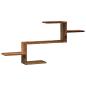 Preview: Wandregal Altholz-Optik 104x15x49 cm Holzwerkstoff