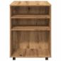 Preview: Rollschrank Artisan-Eiche 60x53x72 cm Holzwerkstoff