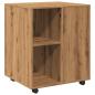 Preview: Rollschrank Artisan-Eiche 60x53x72 cm Holzwerkstoff