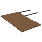 Preview: WPC Terrassendielen mit Zubehör Braun und Grau 15 m² 4 m
