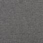 Preview: Relaxsessel mit Hocker Hellgrau Stoff